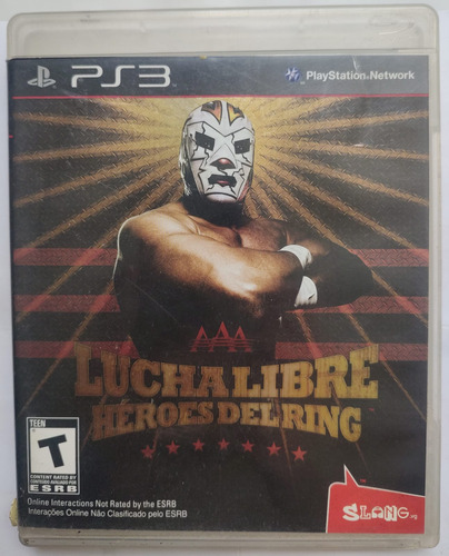 Lucha Libre Aaa: Héroes Del Ring Original Playstation 3