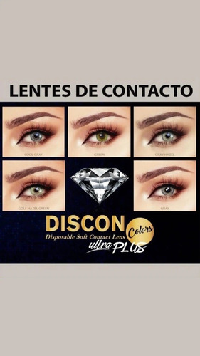Imagen 2 de 5 de Lentes De Contacto Correctivos Y Cosméticos