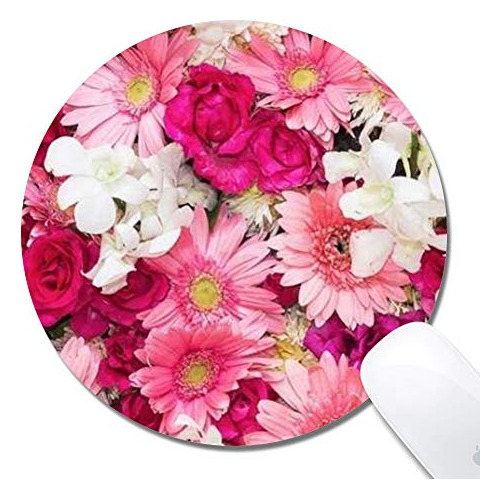 Decorate Vintage Flowers   Pattern   Mouse Pad, Durable...