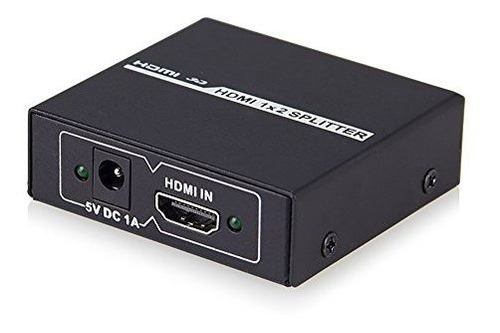 Imagen 1 de 3 de Avinair Av-sf-hd102a Spitfire Pro 12 Hdmi 1.3 Splitter (negr