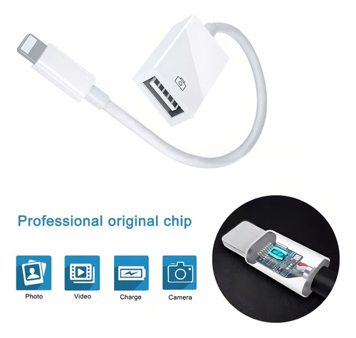 Adaptador Otg Usb 3.0 Para iPhone iPad