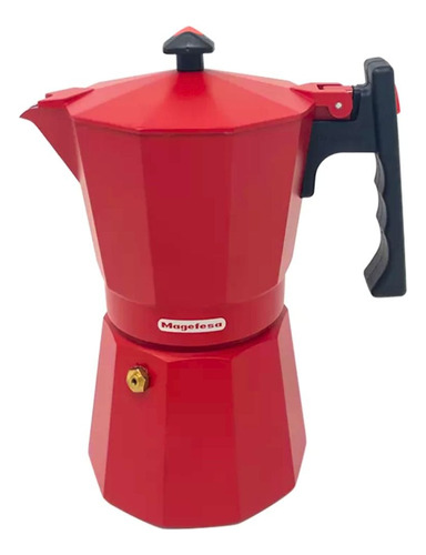 Cafetera Magefesa Greca De 6 Tazas Roja/ 26326 