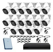 Comprar Kit Video Vigilancia 16 Cámaras 1080p Dahua Cctv 2 Tb Baluns