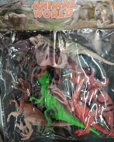 Dinosaurios Juguetes Para Niños Set De 6 Piezas 15 Cm.