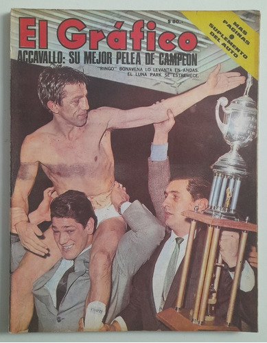 El Grafico 2497 - Horacio Accavallo Campeon 1967 Fs