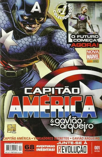 Capitão América & Gavião Arqueiro Nº 1, 2 E 3  - Panini