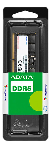 Memoria Ram Gamer Ddr5 8gb 5600mt/s Adata Sodimm P/laptop (Usado)