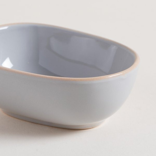 Bowl Compotera Dips Chico Zarzis Gris Claro Brillante