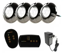 Comprar Kit Led Pisc. - Mód. Rgb 2 Saída + 4 Led 9w Rgb Inox Luxpool