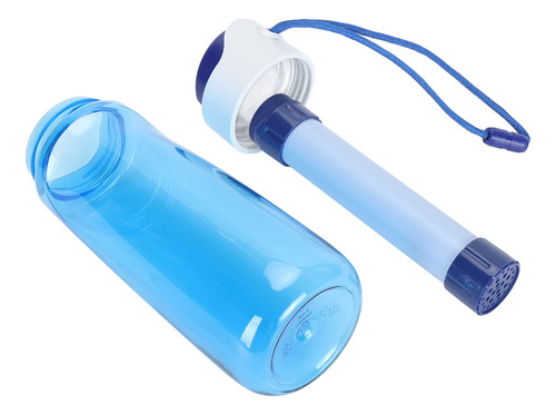 Botella De Filtro De Agua Deportiva De 750 Ml De Fibra De Ca