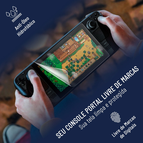 Película Gamer Hidrogel Tpu Nano Para Steam Deck Lcd/ Oled