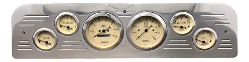 Dolphin Gauge 1961 Gmc Truck Juego 6 Panel Para Salpicadero