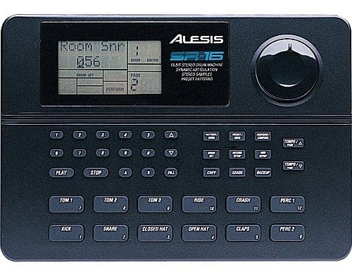      Alesis Sr16 Drum Machine Portable