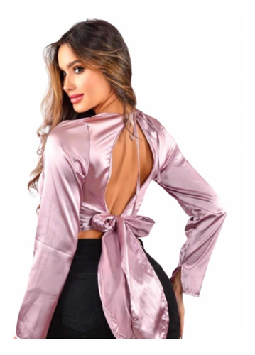 Blusa En Satin, Variedad De Colores