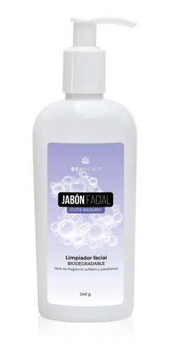 Jabón Facial Para Piel Madura O Seca 250 Ml Beohemp