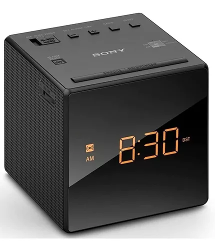 Sony ICFC-1 Reloj despertador Radio LED Negro (renovado) : Hogar y Cocina 