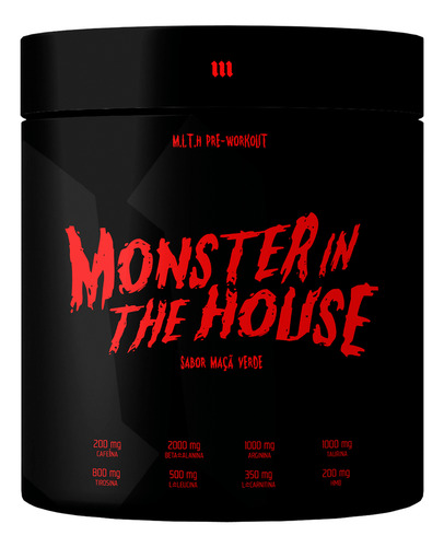 Pré Treino Monster In The House 300g - Mith Sabor Limão