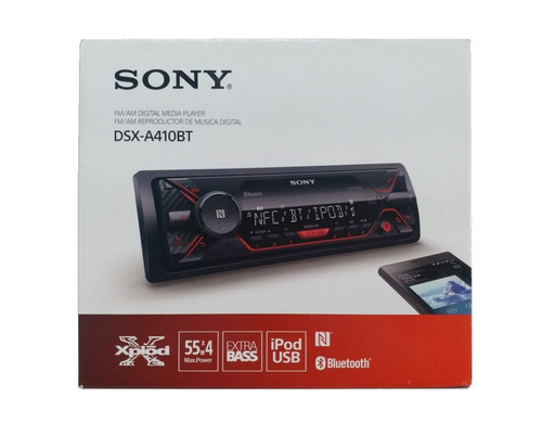 Media Receiver Sony Xplod Dsx-a410bt Bluetooth Extra Bass