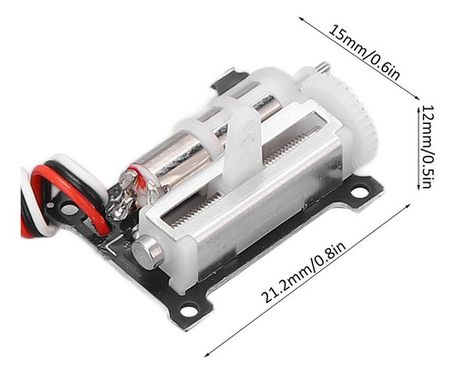Engranaje De Dirección Lineal 1pair 1.5g Ultraligero Mini Di