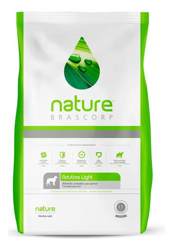 Nature Alimento Light Super Premium Perro Adulto Obesos 15kg