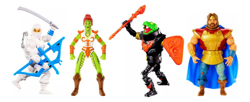 He-man Masters Of The Universe Motu Snake Men 4 Pack