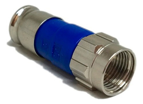 100x Conector De Crimpar Rg6 Ppc Ótima Qualidade Ppc C/ Nfe