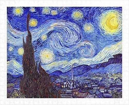 Rompecabezas Pintoo Plastico Van Gogh: N Estrellada 500 Pza