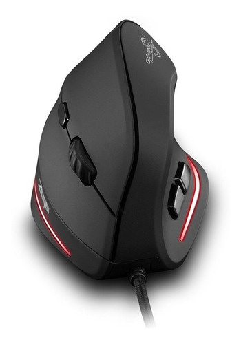 Mouse gamer vertical Zelotes  T20 negro