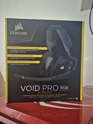 Audífonos Inalambricos Corsair Void Pro Rgb