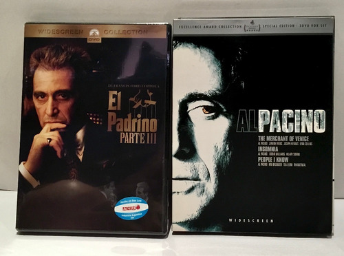 El Padrino 3 Mercader Insomnia Al Pacino 3 Dvd Originales 