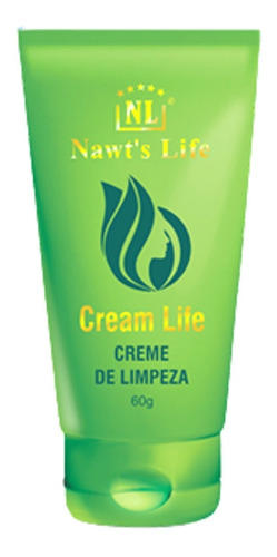 Nawt's Life rejuvenescimento facial Clean Life creme de limpeza 60g