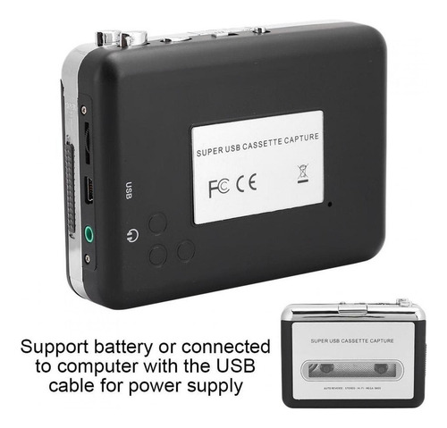 U Reproductor De Casete Estéreo Portátil Convertidor De