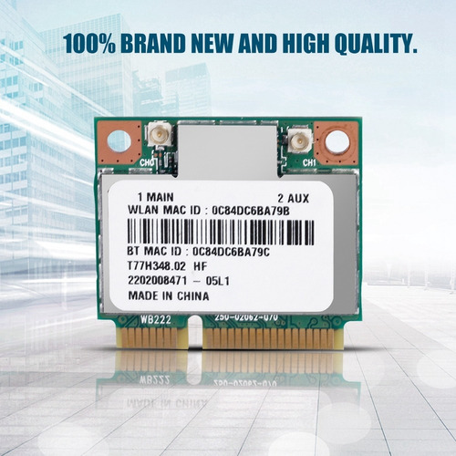 Red De Doble Banda 2.4g/5ghz Ar5b22 300mbps Bluetooth 4.0