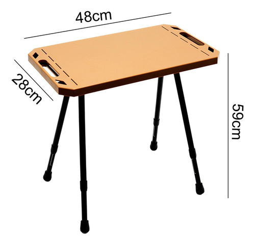 Mesa Plegable Para Acampar, Mesa Portátil Resistente Para