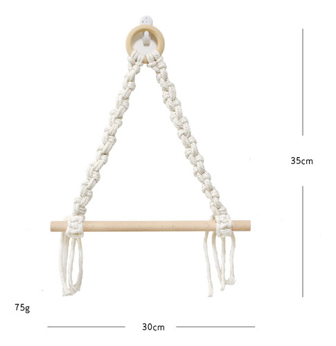 30* 35 Cm (cuerda De Algodón Nueva Hecha A Mano De Comercio