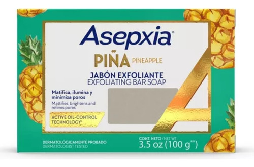 Jabón Axepia Exfoliante Piña Oferta