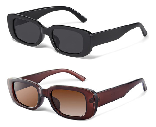 Jaspin Rectangulo Gafas De Sol Para Mujeres Hombres De Mo...