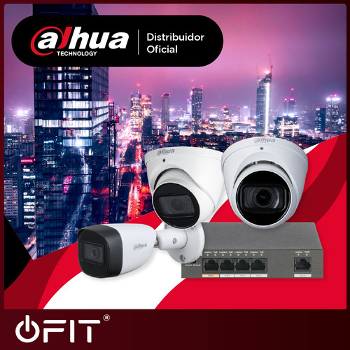 Imagen 6 de 8 de Kit Seguridad Dahua Full Hd Dvr 8ch + 6 Domos