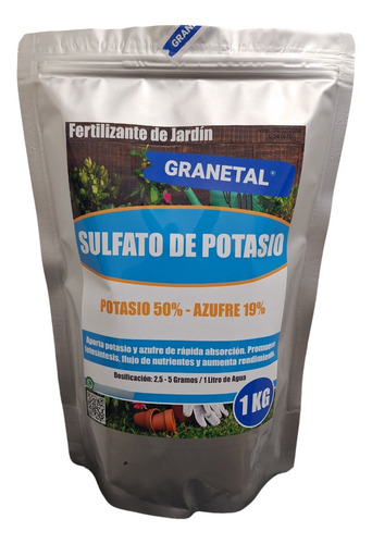 Kit Fertilizantes Npk Granetal (nitrógeno-fósforo-potasio)