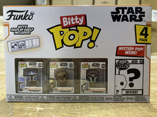 Heavy Infantery Mandalorian Star Wars Bitty Pop Pack 4 Mini