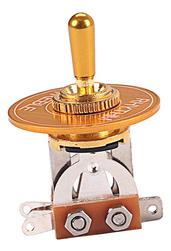 // Selector De Pastillas De Guitarra Eléctrica Dorado