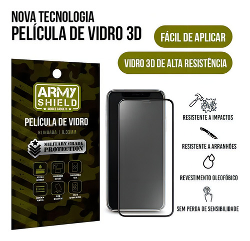 Kit Fone De Ouvido + Capinha Samsung A72 + Película 3d