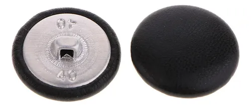 Botones De Tapicería Cubiertos De Cuero Artificial De 200