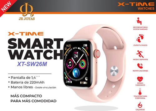 Imagen 3 de 5 de Smartwatch Reloj Inteligente W26 Small Android Ios X-time