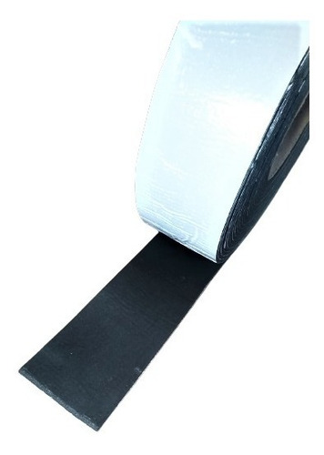 Fita Anti Ruído Espuma Pvc Com Adesivo 60x3mm Rolo 10mts