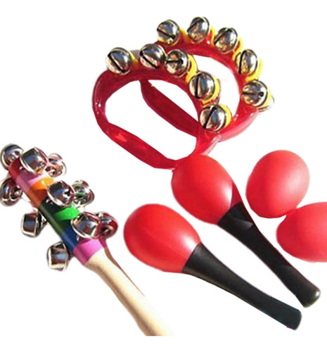 El Instrumento De Percusión Desarrolla Habilidades Rojo