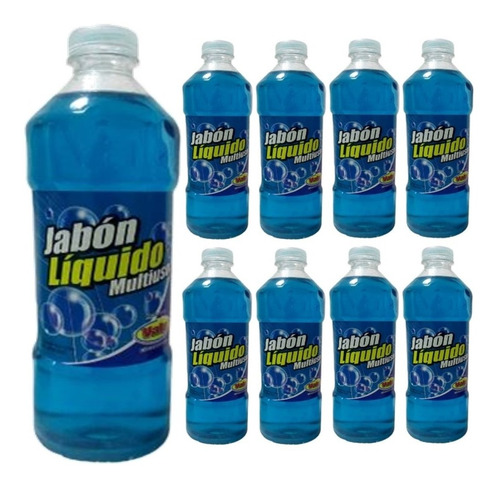 Jabón Liquido Multiuso Valp 0,675ml X8