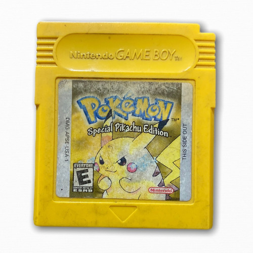 Pokémon Yellow Pikachu Gameboy Miltienda