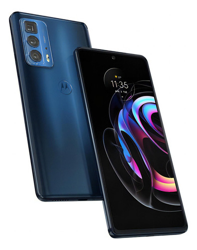 Celular Motorola Edge 20 Pro 256gb + 12gb Ram Oled Nfc Azul Color Azul midnight