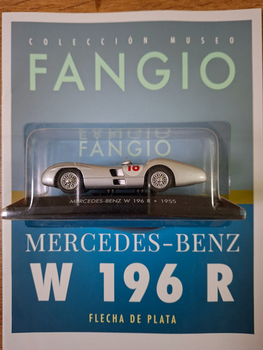 Mercedes Benz 300 Slr 1955 Esc 1/43 Colección Museo Fangio Plateado